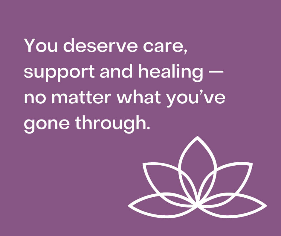 Healing From Trauma graphic